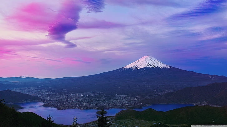 Japan, Japan Mountain, Mount Fuji, HD wallpaper