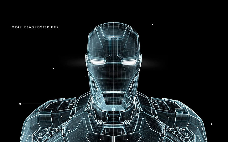 HD wallpaper: iron man 3, technology, night, pattern, cyberspace, black  background | Wallpaper Flare