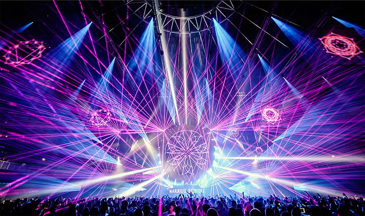 concert, dance, disco, dubstep, edm, electro, electronic, house, HD wallpaper