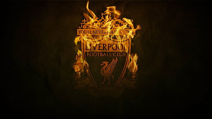 liverpool fc logo ynwa, HD wallpaper