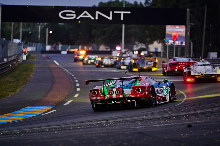 2017, car, ford-gt, gte, race, transportation, road, mode of transportation