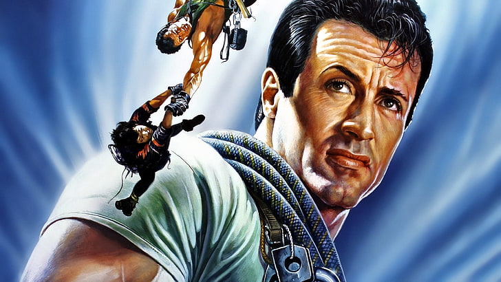 cliffhanger, stallone, portrait, headshot, adult, men, emotion, HD wallpaper