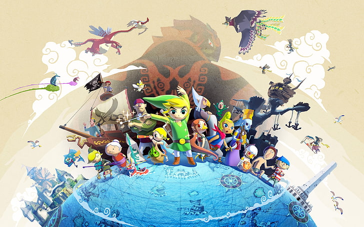 Video Game The Legend of Zelda The Wind Waker HD HD Wallpaper