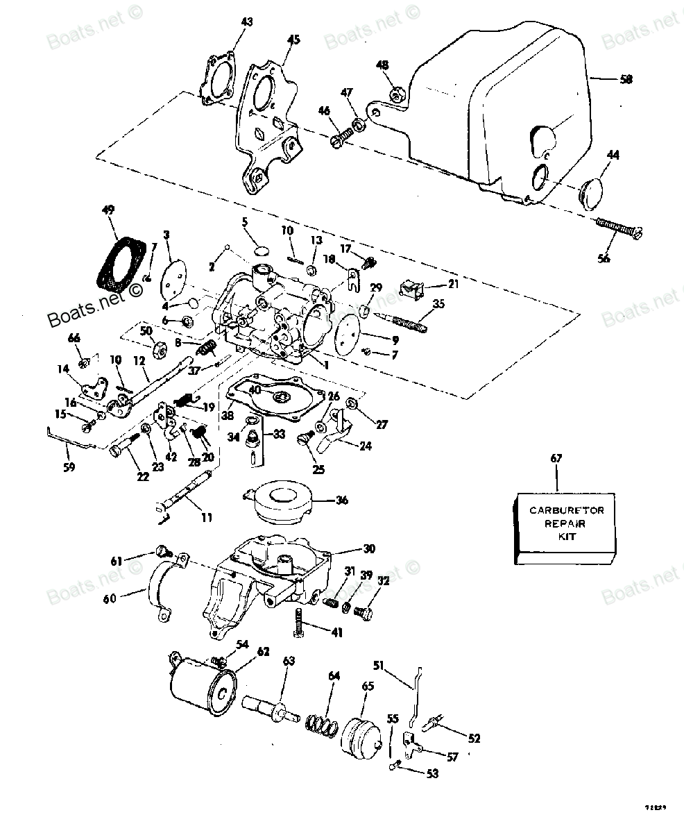 0319831 EVINRUDE ORIFICE PLUG