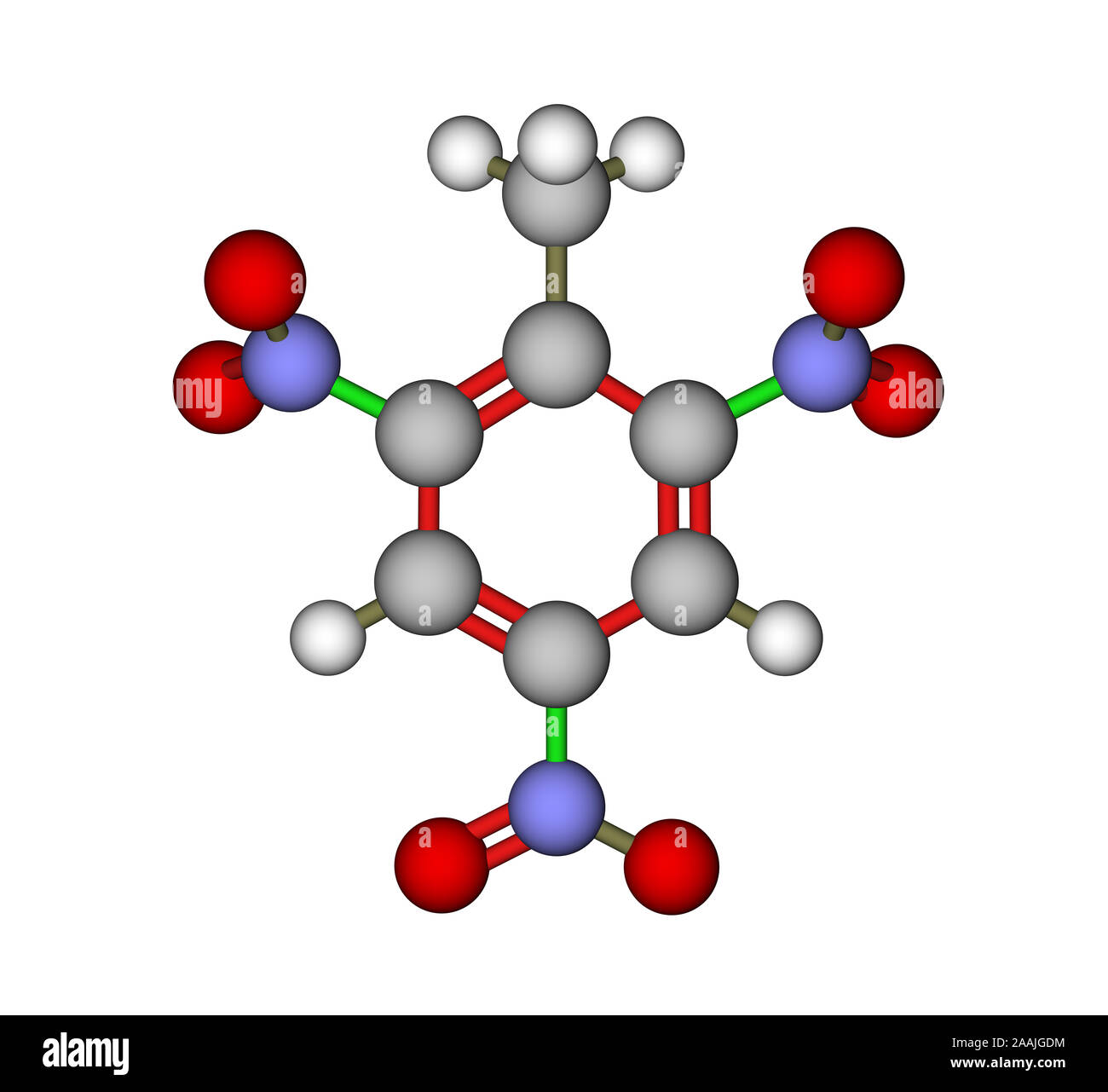 Trinitrotoluene (TNT) Stock Photo