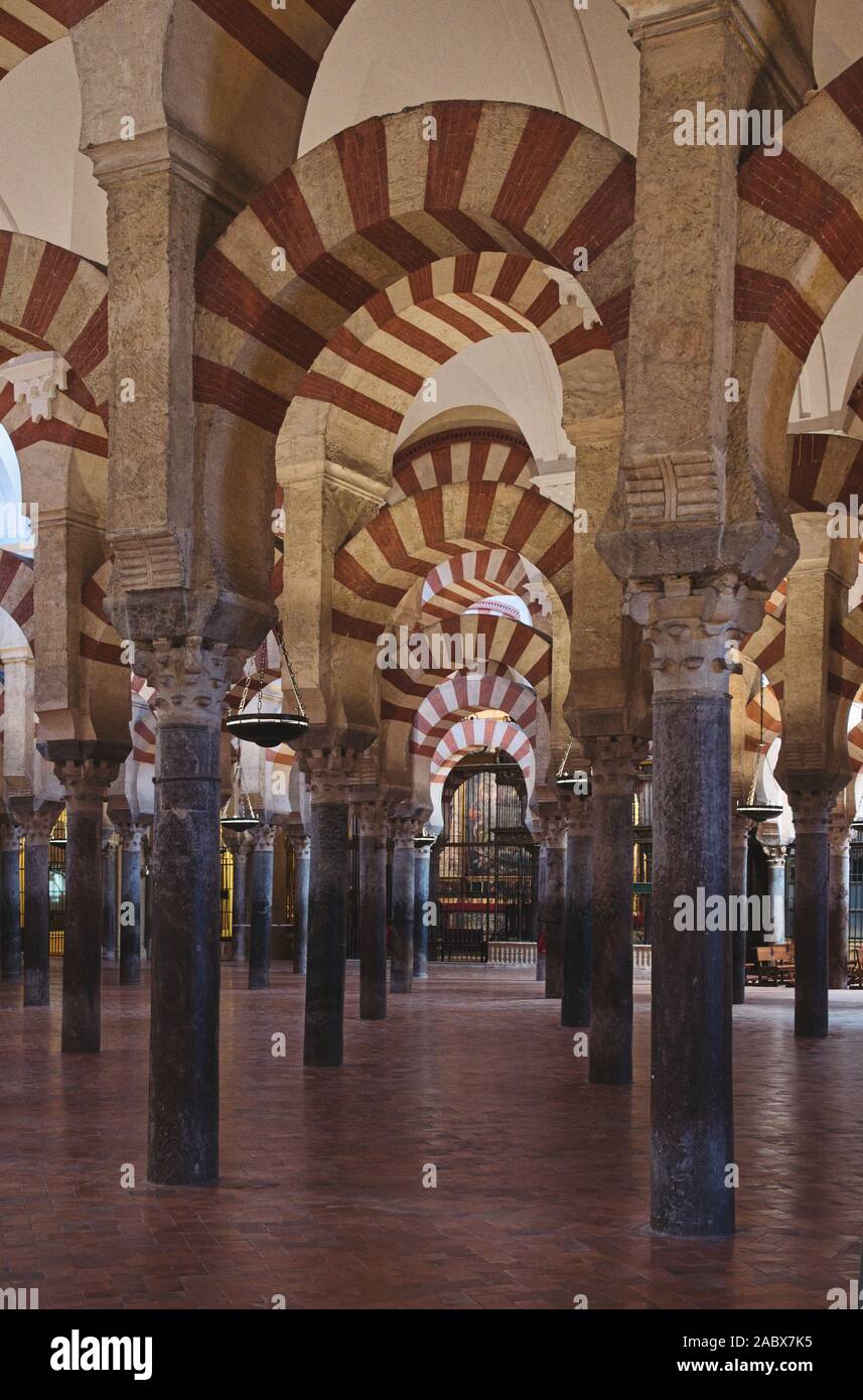 Photo of the ⁨Mosque-Cathedral of Cordoba⁩ in Spain. Stock Photo