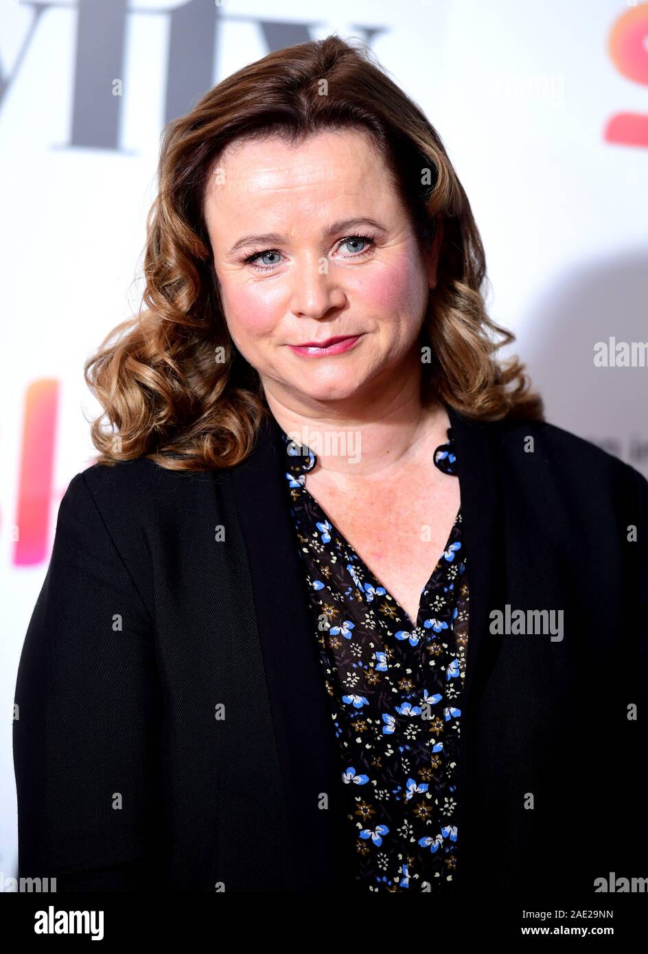 Emily Watson attending the Women in Film and TV Awards 2019 at the Hilton, Park Lane, London. Stock Photo