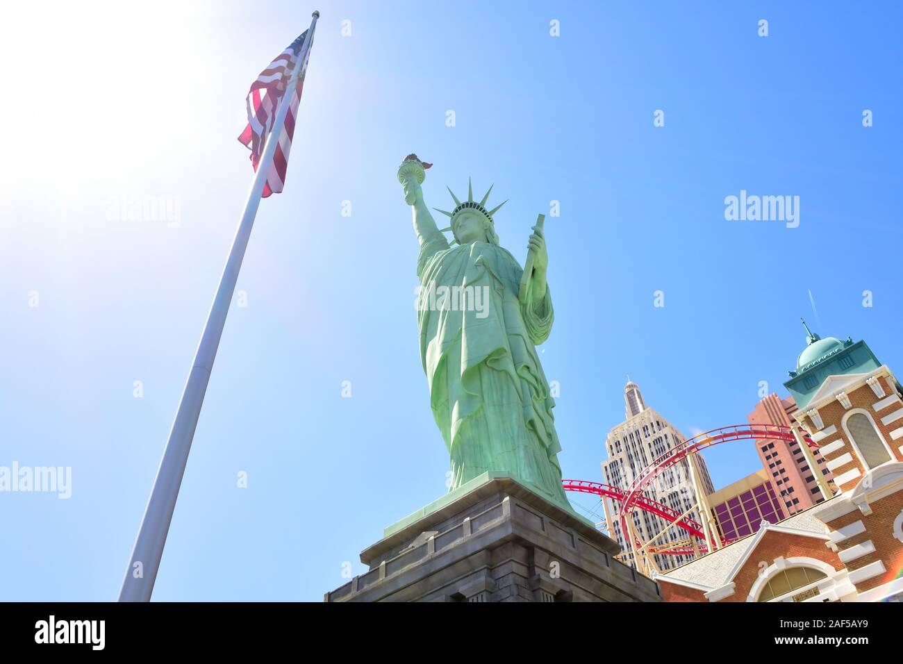 Las Vegas Strip Stock Photo