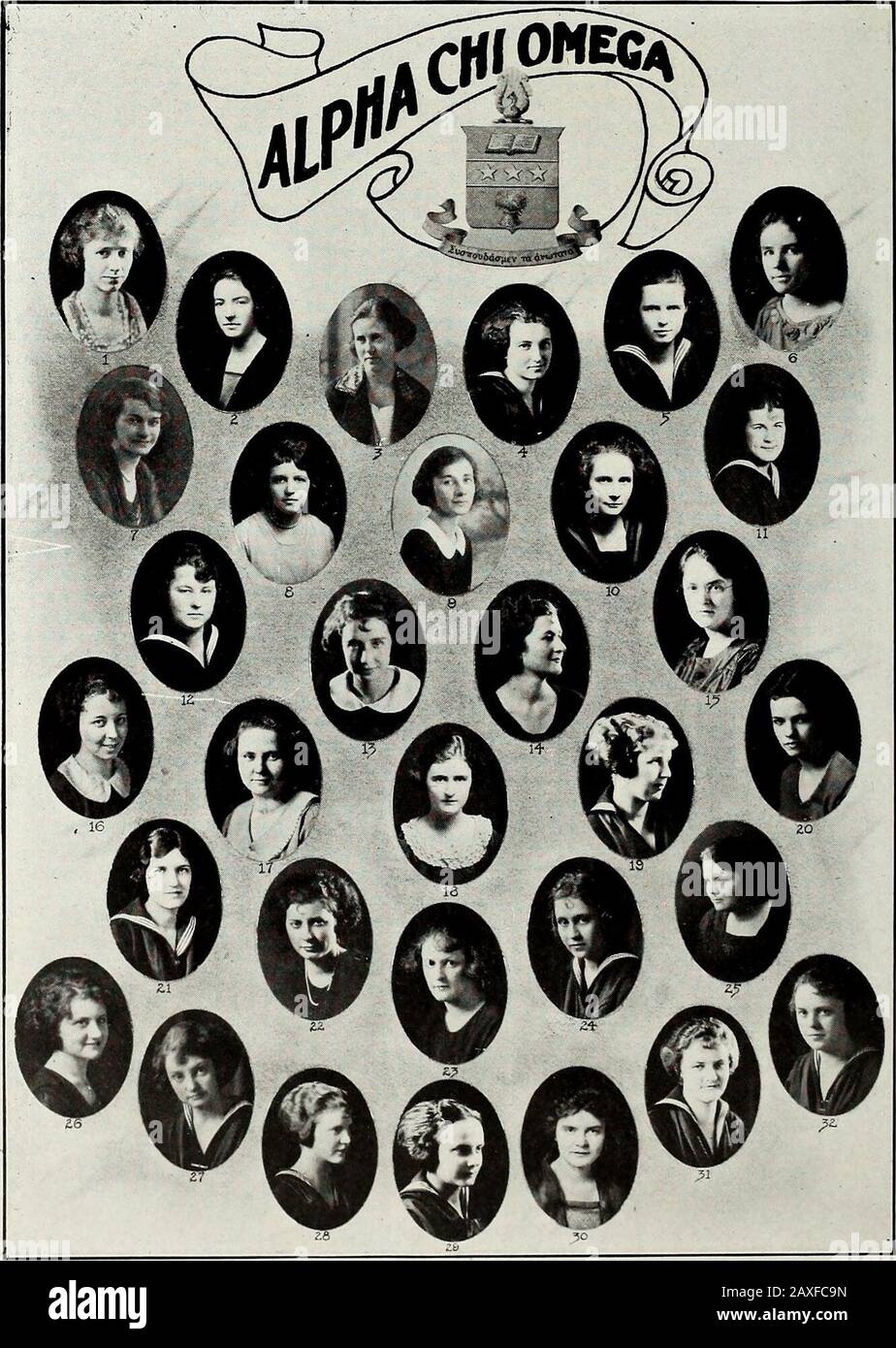 The Kaldron . 1870Flower—Fleur-de-lis Colors—Light and Dark Blue Gamma Rho ChapterEstablished at Allegheny, 1888 SORORES IN COLLEGIO Nineteen Hundred Twenty-Two Marion Duzenbury (1) Sarah Mary Peabody (4) Winifred Clare Britton (2) Mildred Louis Stoner (5) Wilma Elizabeth Lander (3) Louise Weckerley (6) Nelle Aquilla Wooley (7) Nineteen Hundred Twenty-Three Harriet Ruth Kirk (8)Linnie Elizabeth LoudenVirginia Grenelle (14) (9) Alice Crenelle (10)Ruby Rosalie Rishell (11)Mary Alicia Tobin (12) Ruth McCafferty (13) Nineteen Hundred Twenty-Four Florence Marie Crandall (15)Jeane Rebecca Bowser (16 Stock Photo