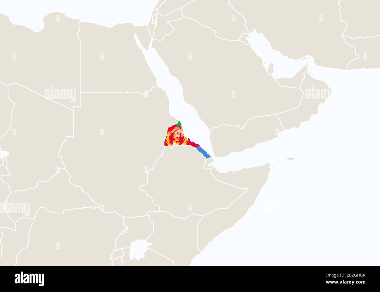 Eritrea Africa Map : Eritrea Atlas Maps And Online Resources Africa Map ...