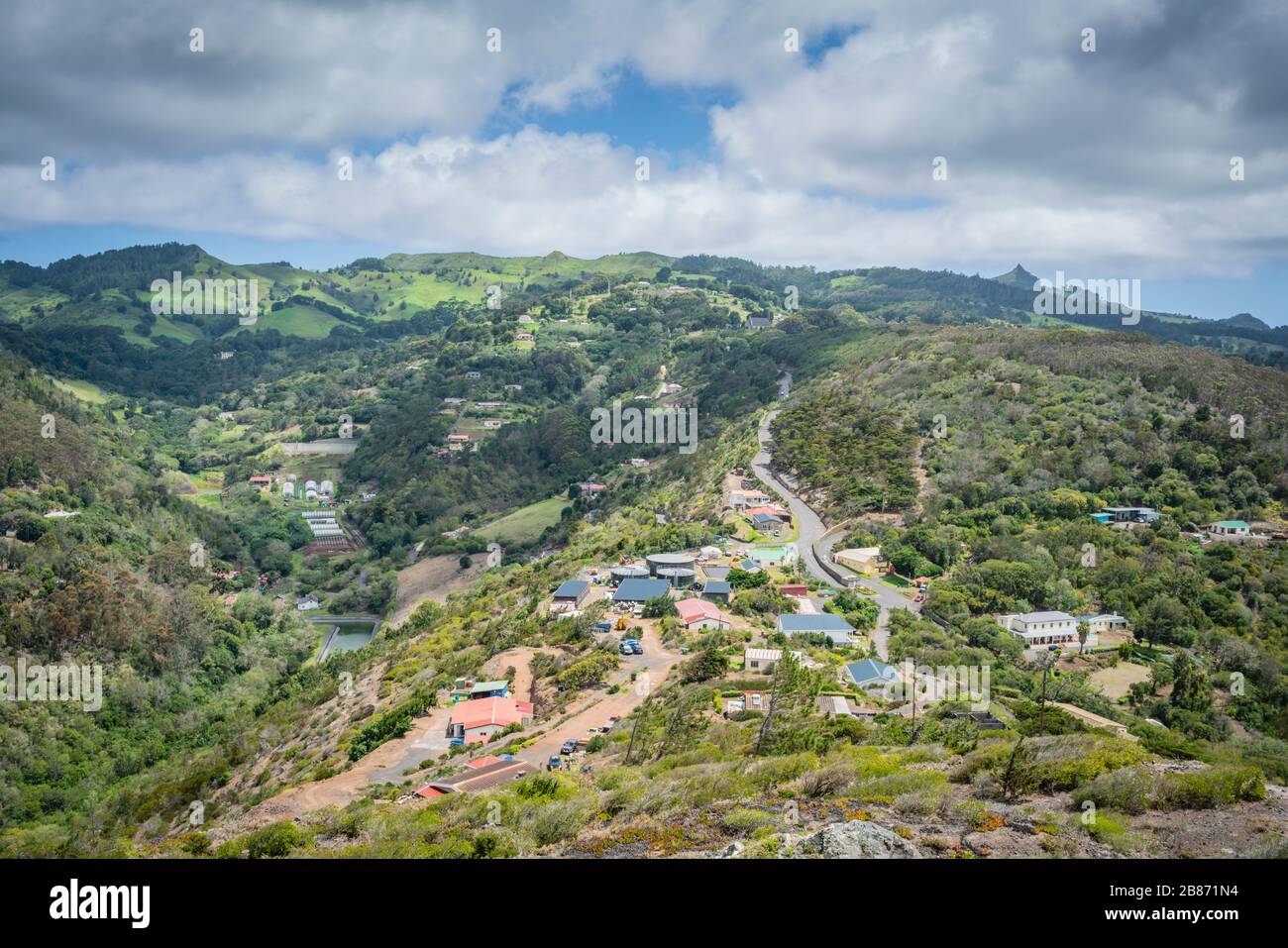 St Helena Island, Atlantic Ocean Stock Photo