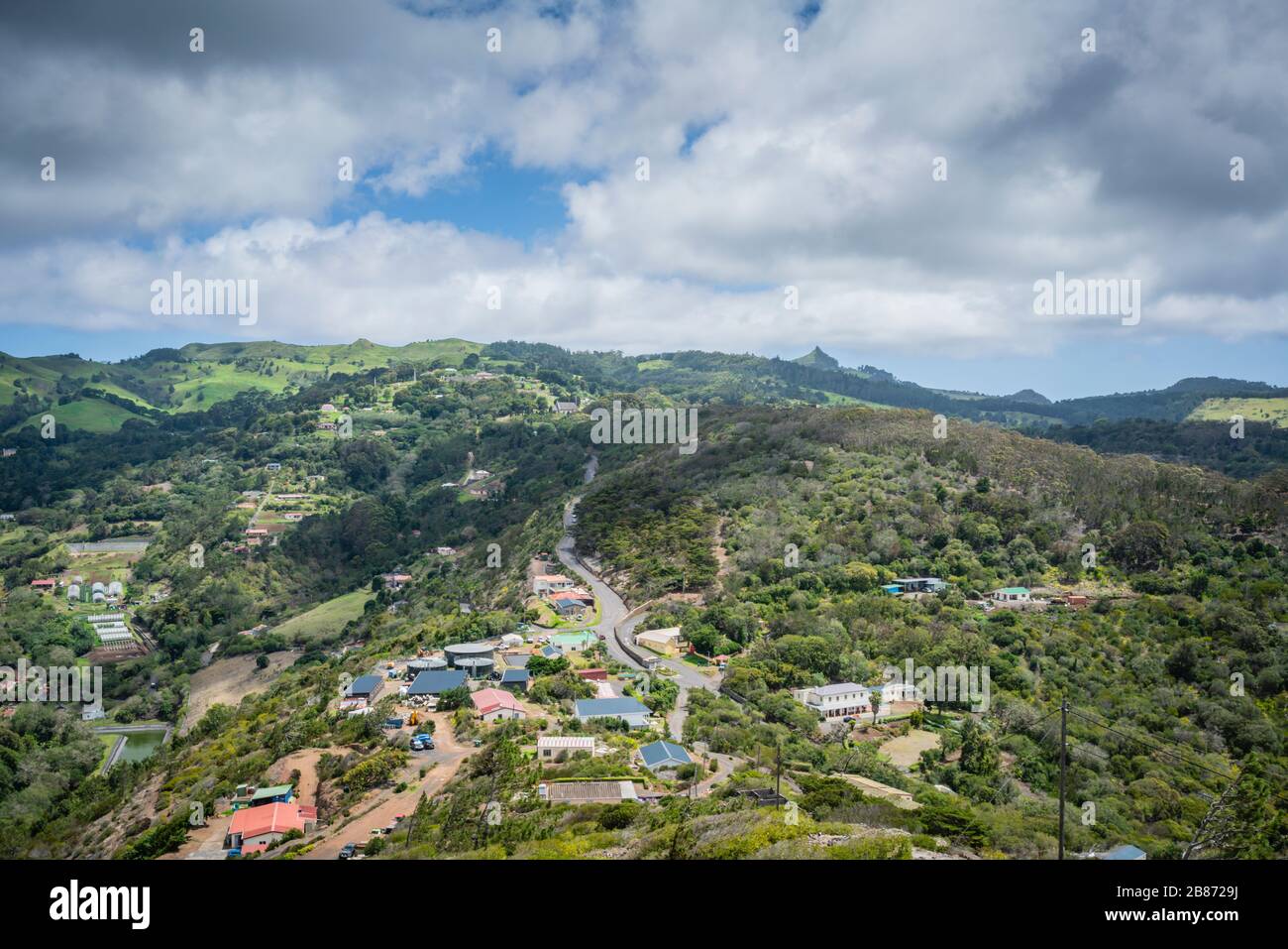 St Helena Island, Atlantic Ocean Stock Photo