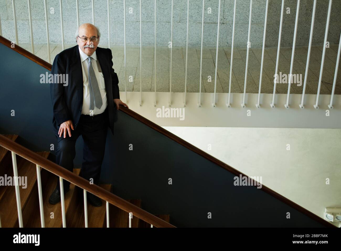 Andreu Mas-Colell is a catalan economist, an expert in microeconomics and one of the world's leading mathematical economists. Stock Photo