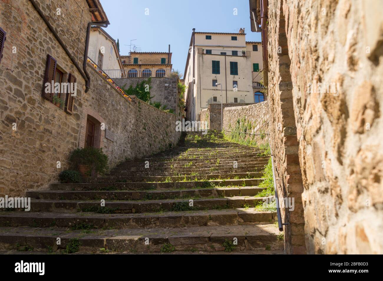 Montalcino, Toskana, Italien Stock Photo