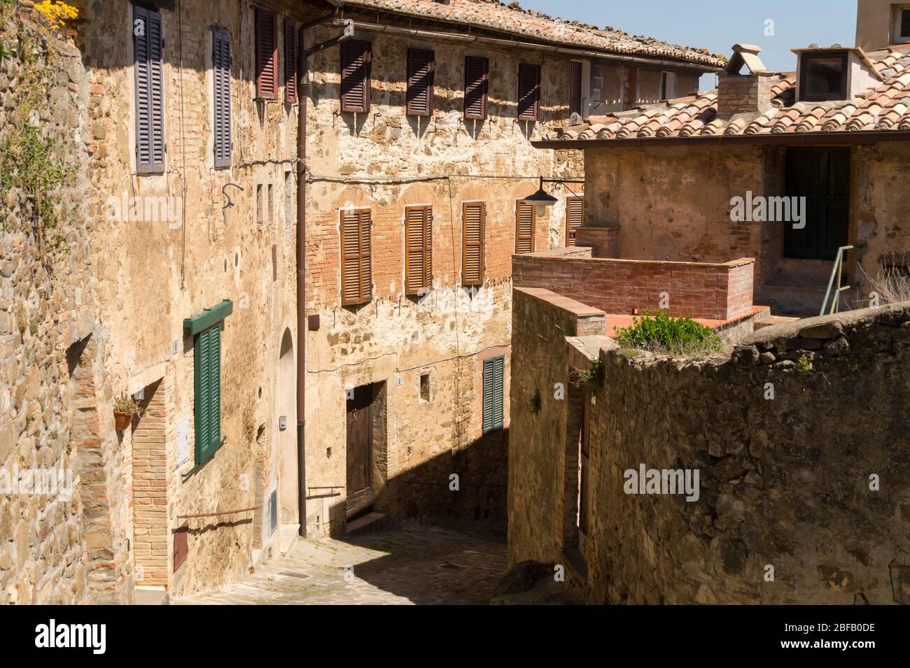 Montalcino, Toskana, Italien Stock Photo