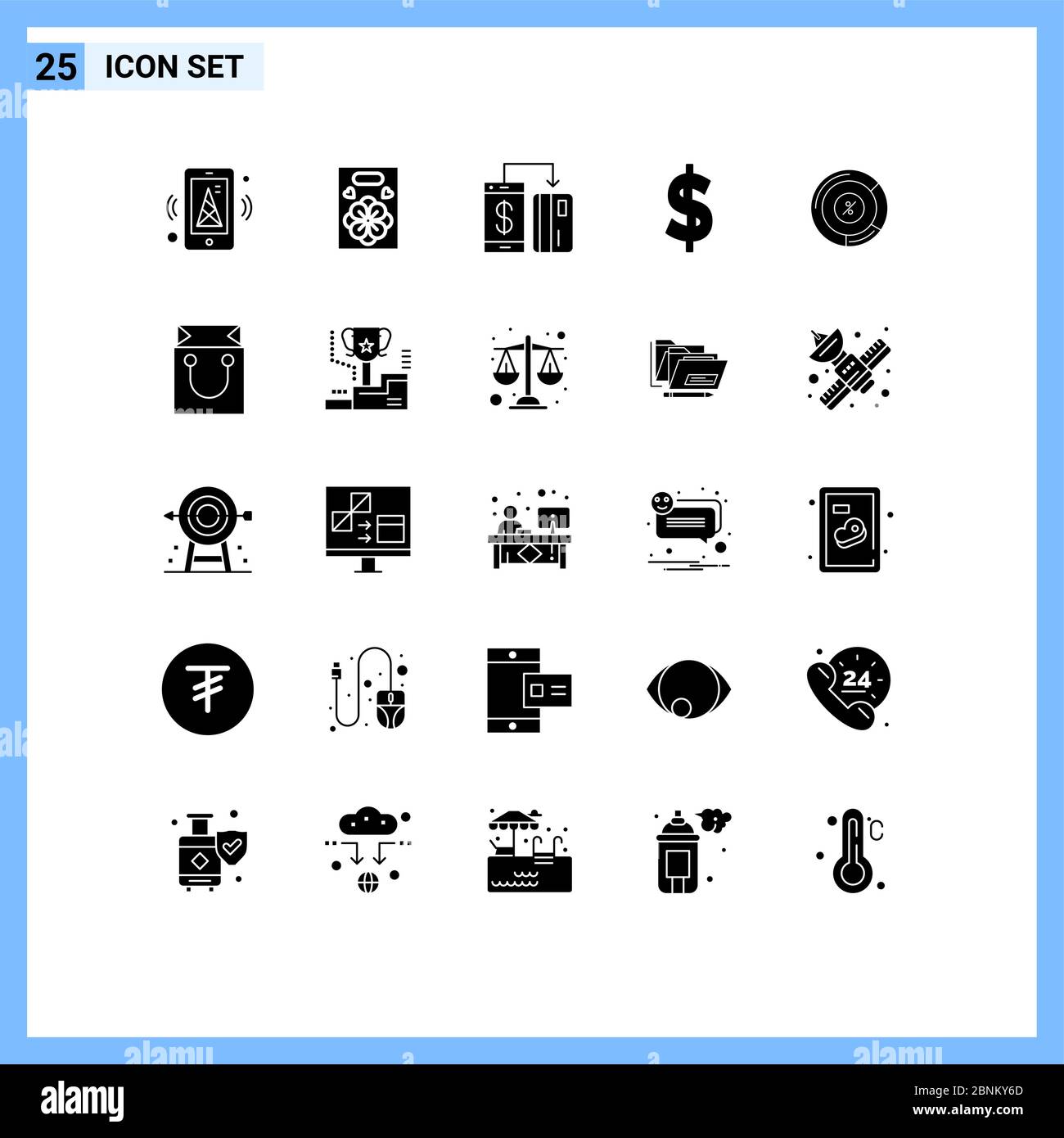 Currency pie chart hi-res stock photography and images - Alamy