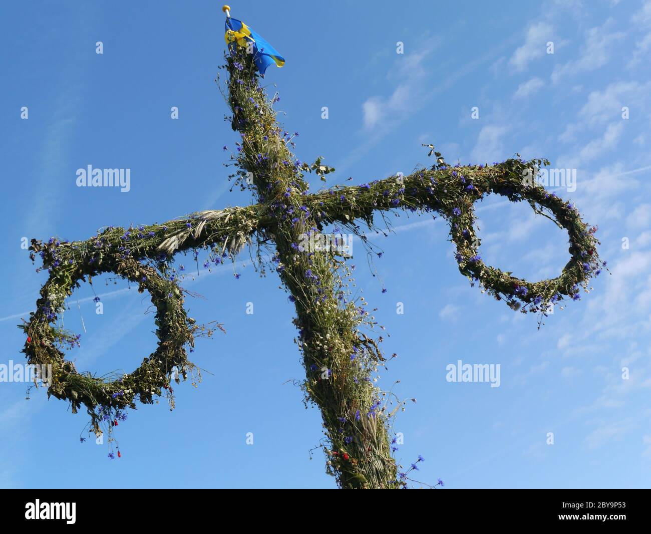 midsummer in sverige Stock Photo