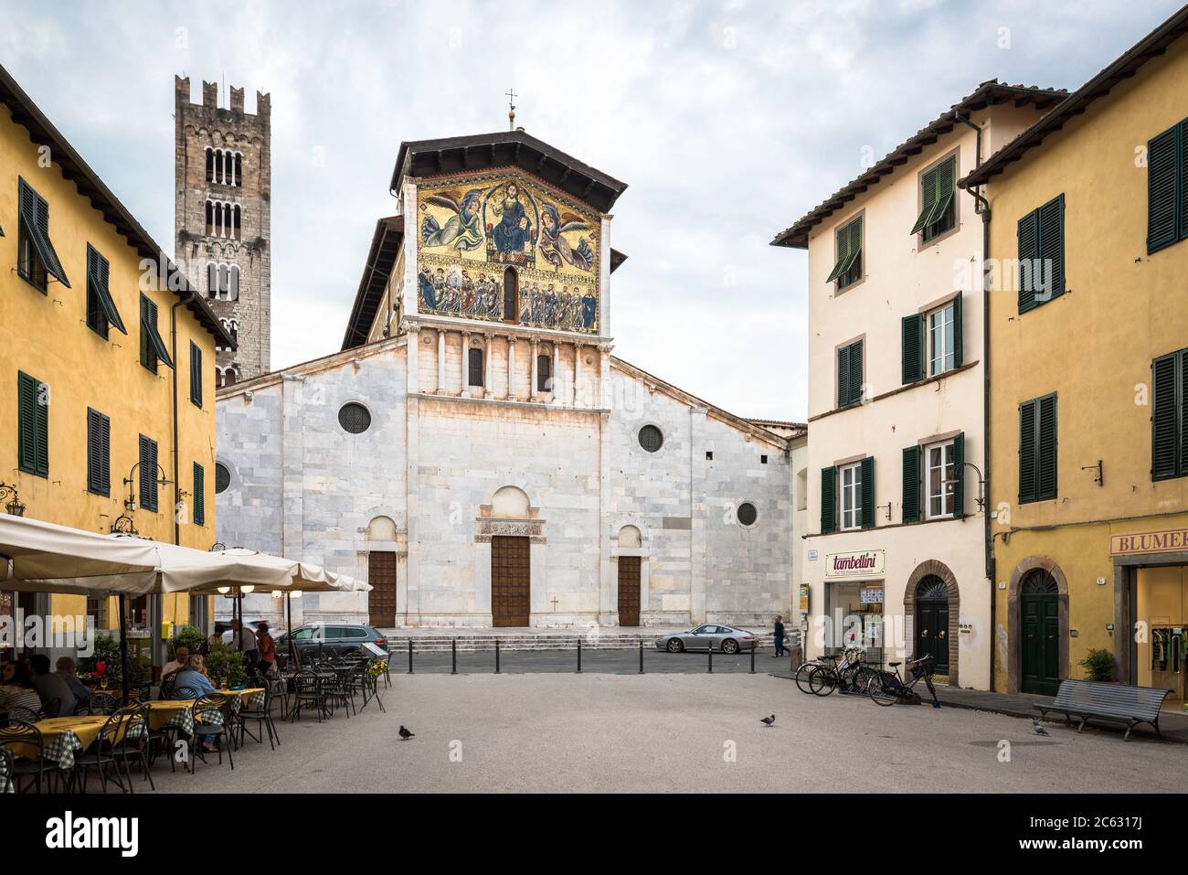 San Frediano, Lucca, Toskana, Italien Stock Photo