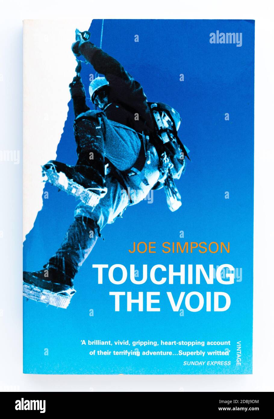 Joe Simpson - Touching the Void book Stock Photo