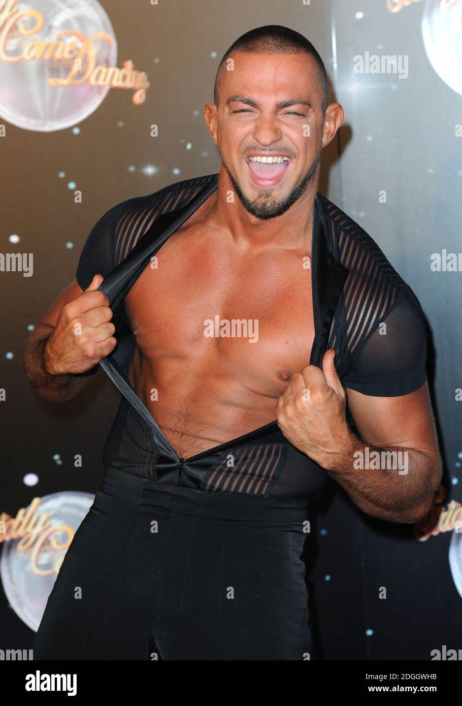 Robin Windsor at the launch of Strictly Come Dancing 2012, BBC TV Centre, London.    Stock Photo