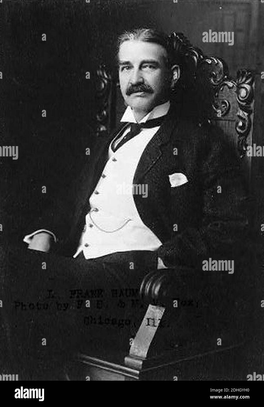 L frank baum. Stock Photo