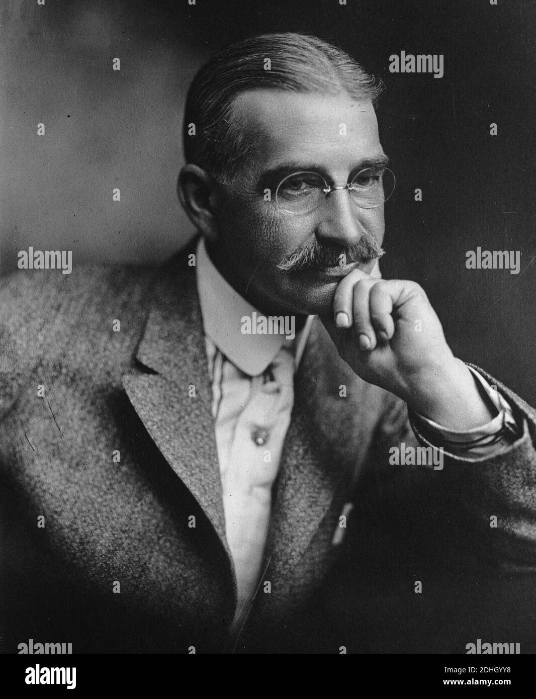 L. Frank Baum (1911). Stock Photo