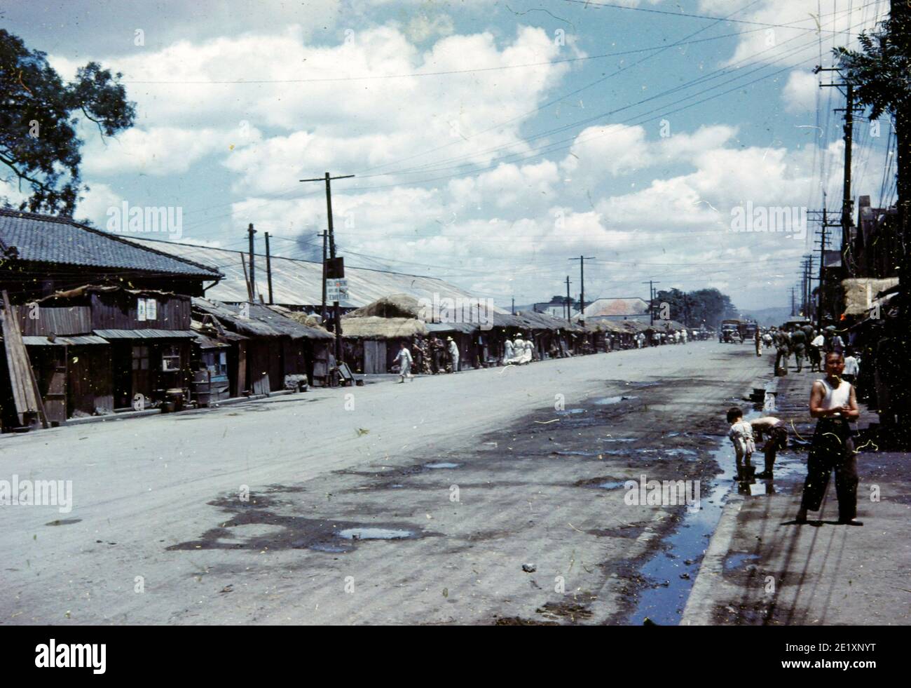 Taegu, Korea, 1951 during the Korean War Stock Photo