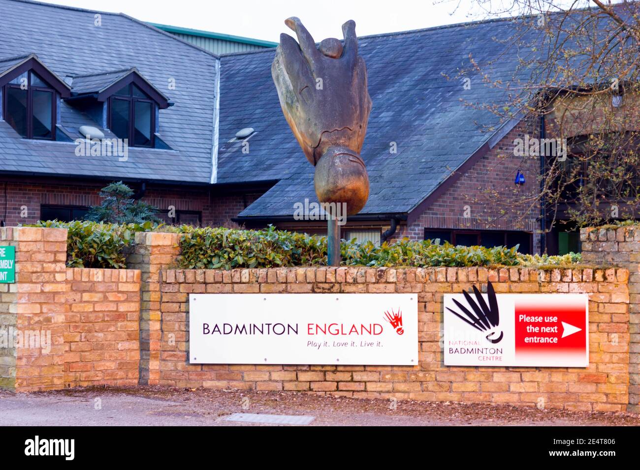 Badminton England Headquarter in Milton Keynes, England Stock Photo