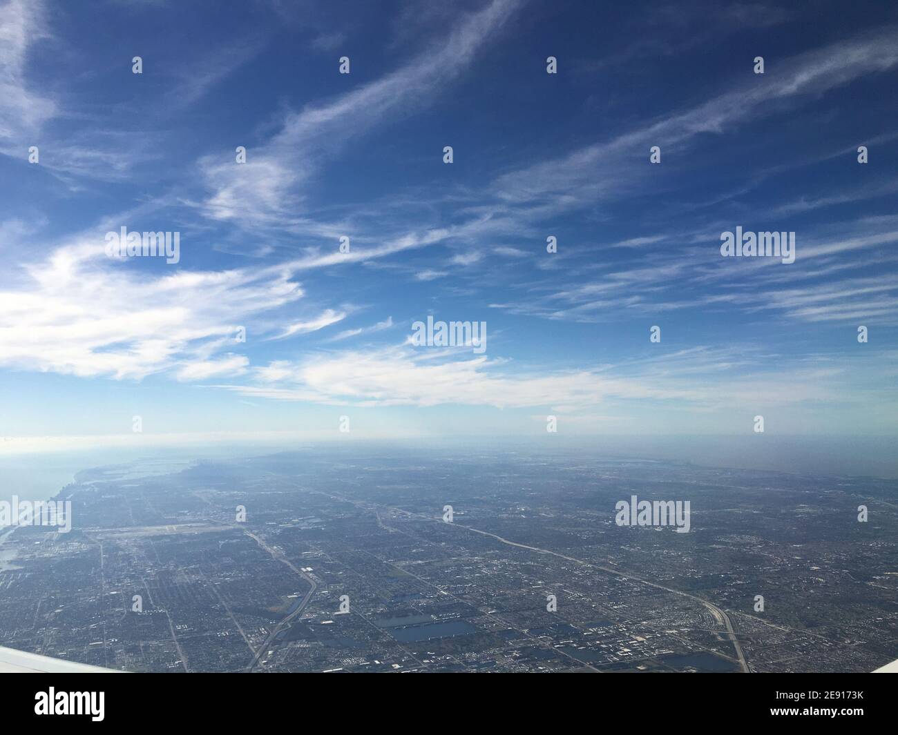 Aerial view of Fort Lauderdale, Florida, USA Stock Photo