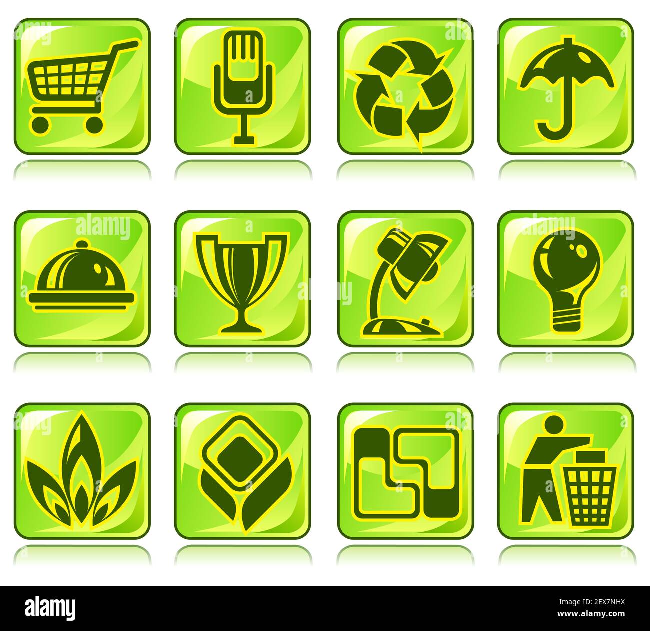 Icons Stock Photo