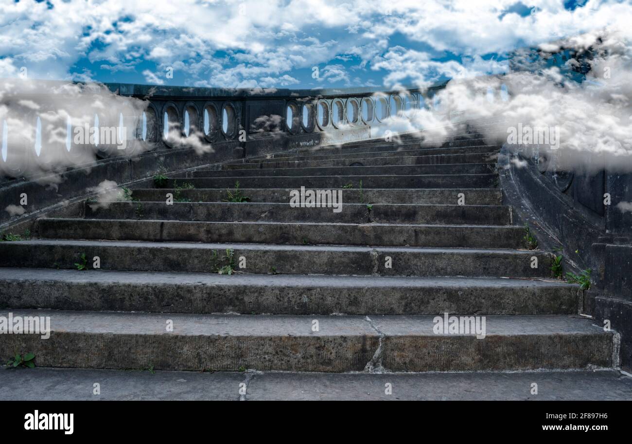 Stairway to Heaven Stock Photo