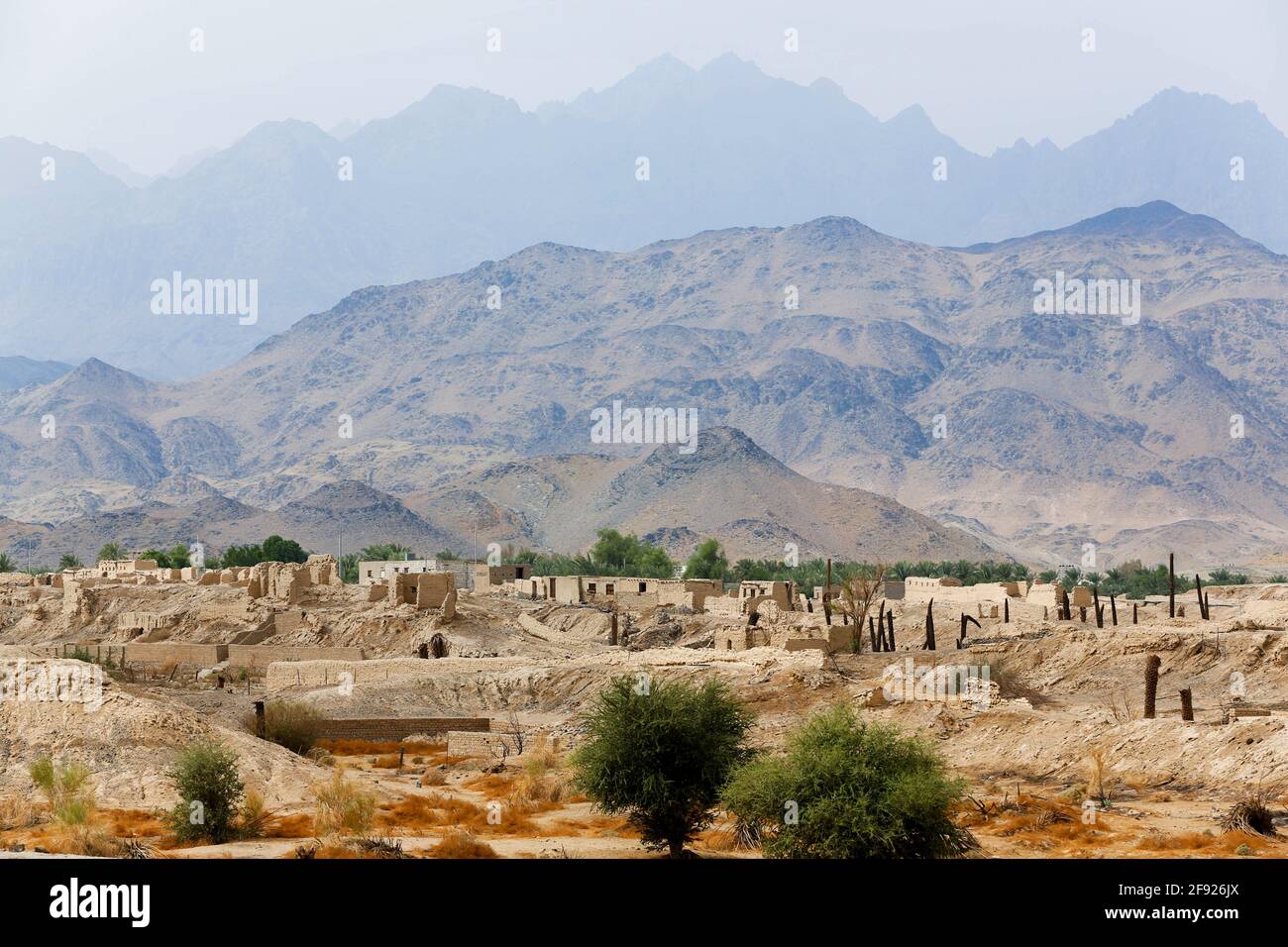 Old House in Yanbu Al Nakhl Historical Place, Saudi Arabia Stock Photo