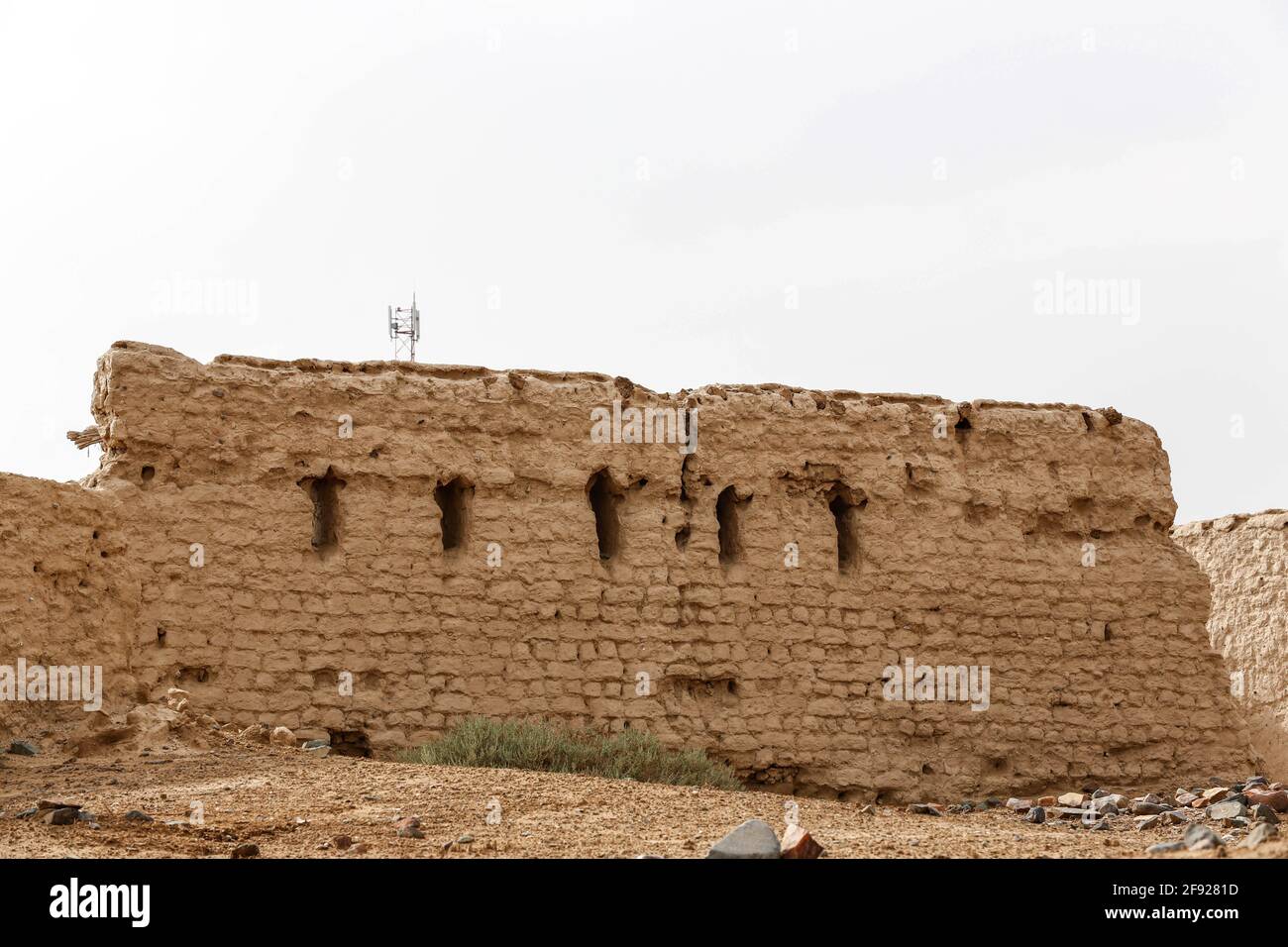 Old House in Yanbu Al Nakhl Historical Place, Saudi Arabia Stock Photo