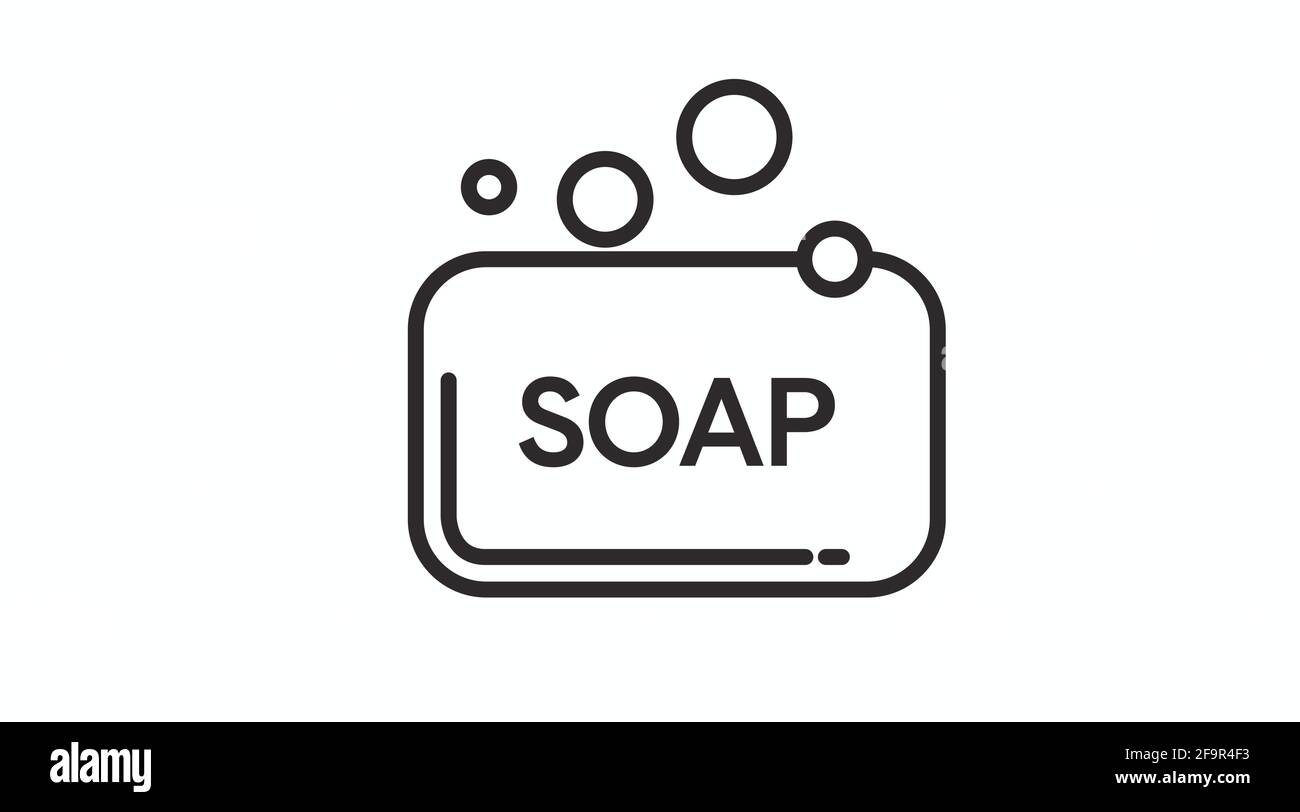 Bar Of Soap Clipart Black And White