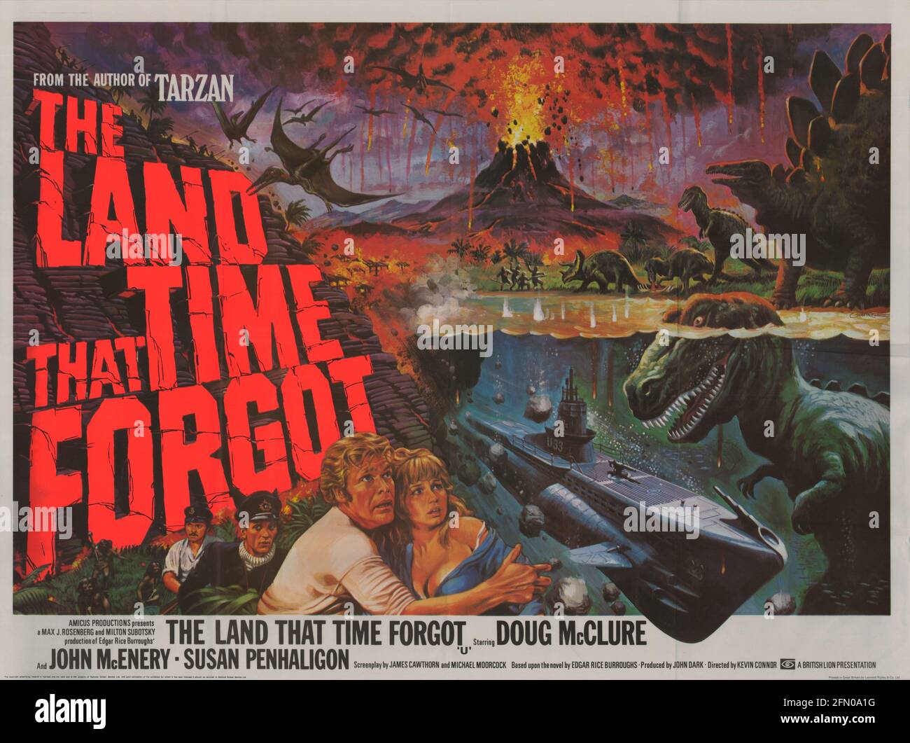 The Land That Time Forgot, 1975, Film Stock Photo