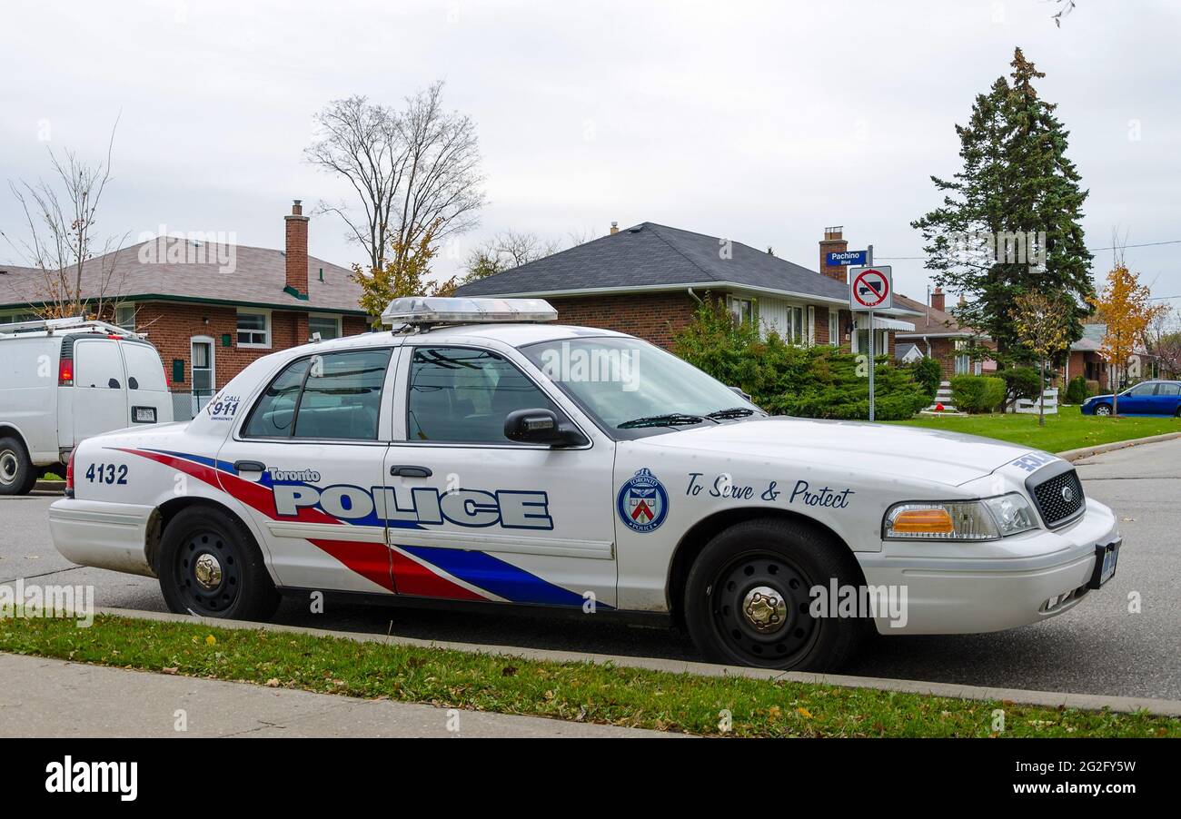 Canadian Police Car