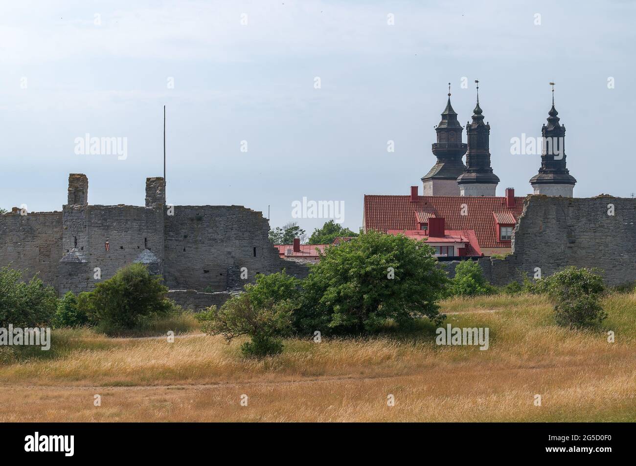 Visby, Gotland, Sweden Stock Photo