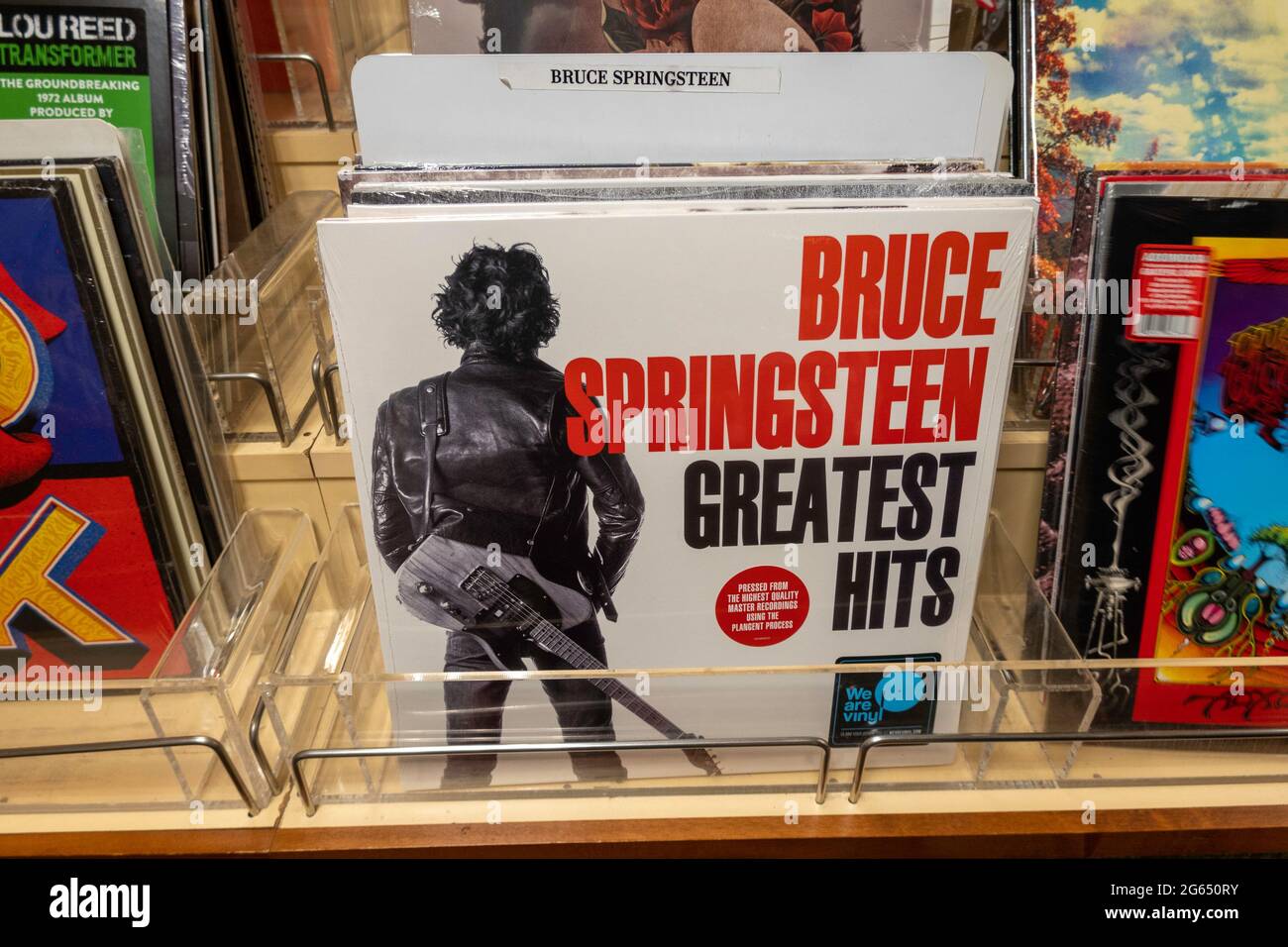 Bruce Springsteen Greatest Hits Album Cover