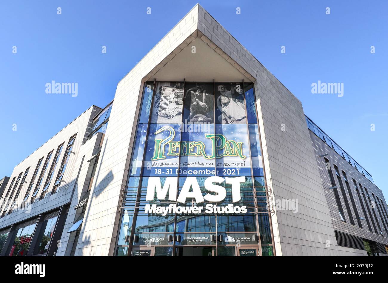 Mast Mayflower Studios, a theatre in Southampton, UK Stock Photo