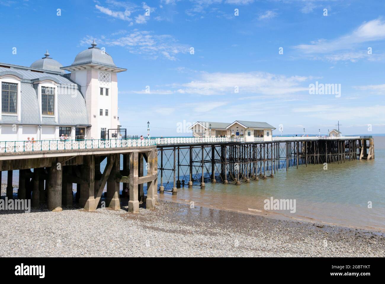 Penarth Pier Penarth Vale of Glamorgan South Wales GB UK Europe Stock Photo