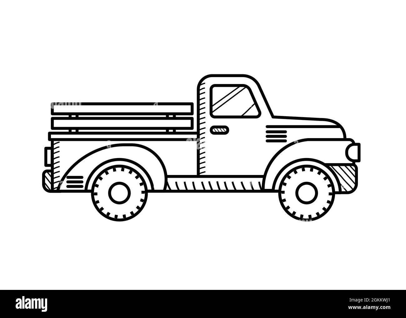 Truck Coloring Pages For Kids