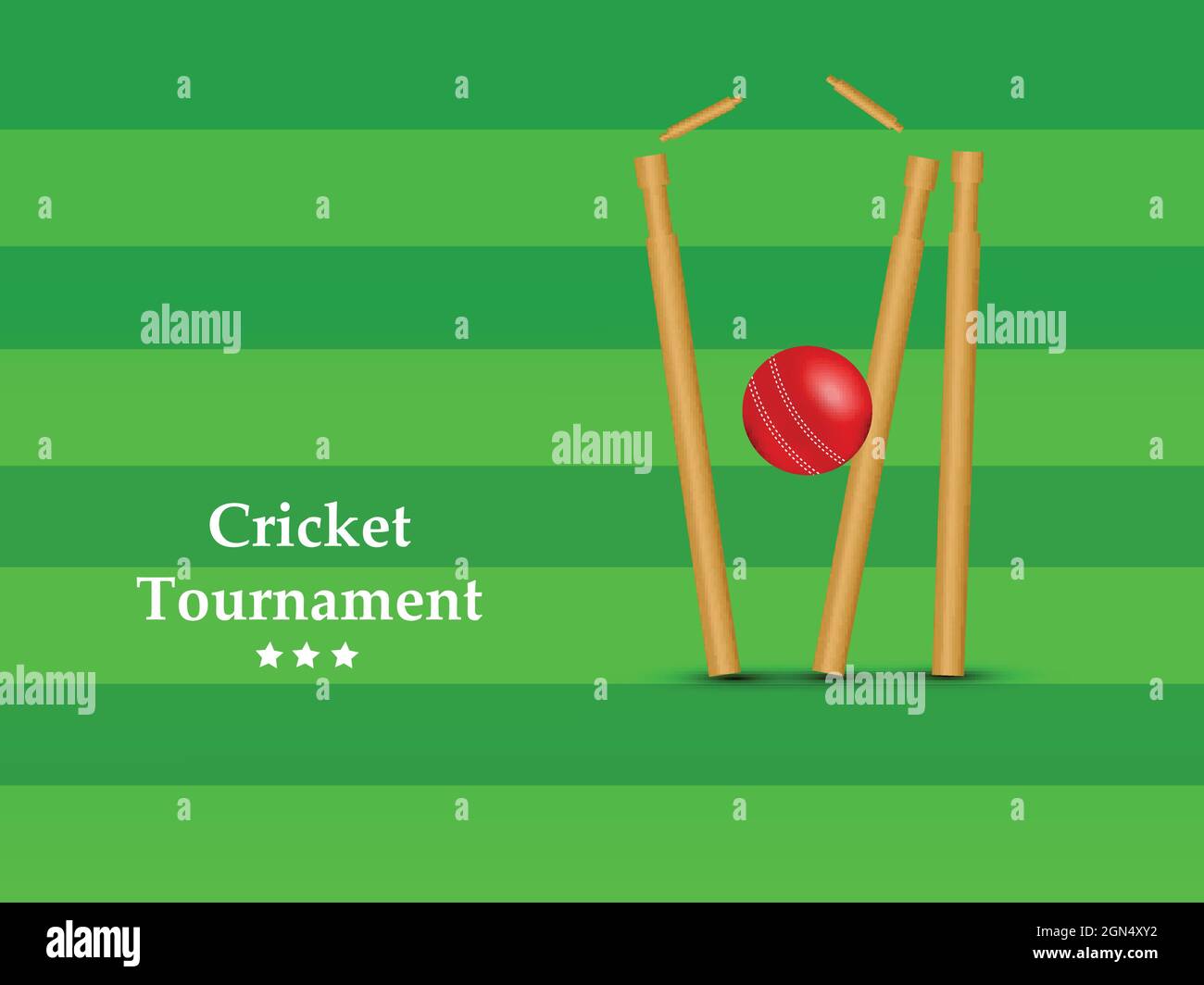 Cricket Sport Background Stock Vector Image & Art - Alamy