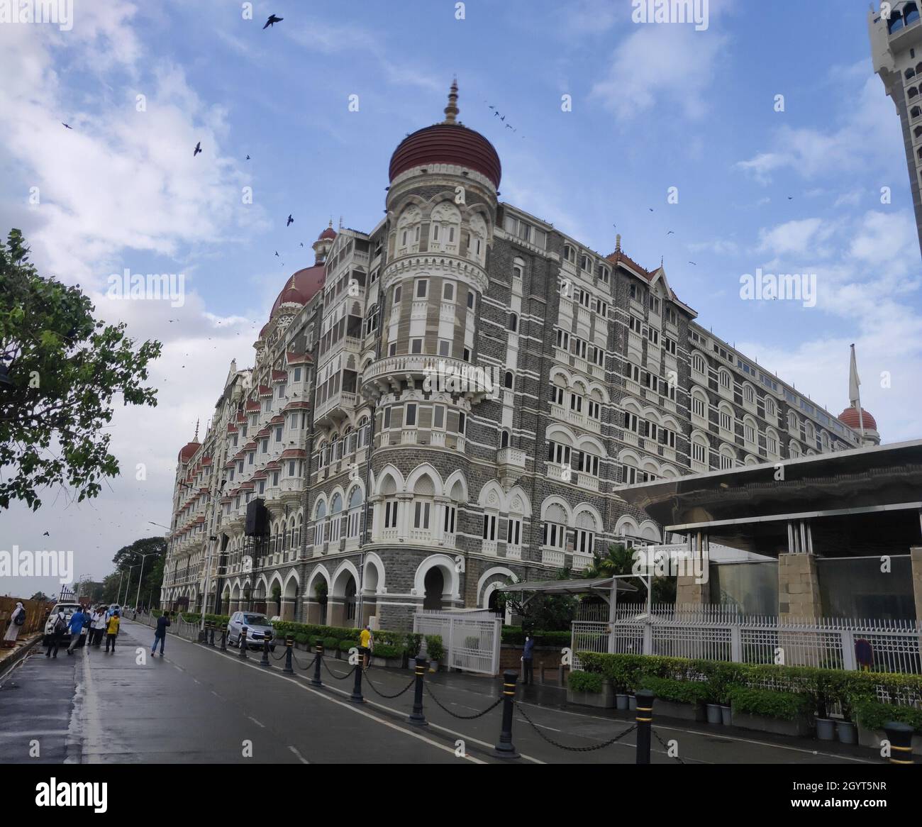 Taj Hotels is a chain of luxury hotels and a subsidiary of the Indian Hotels Company Limited, headquartered at Express Towers, Nariman Point, Mumbai. Stock Photo