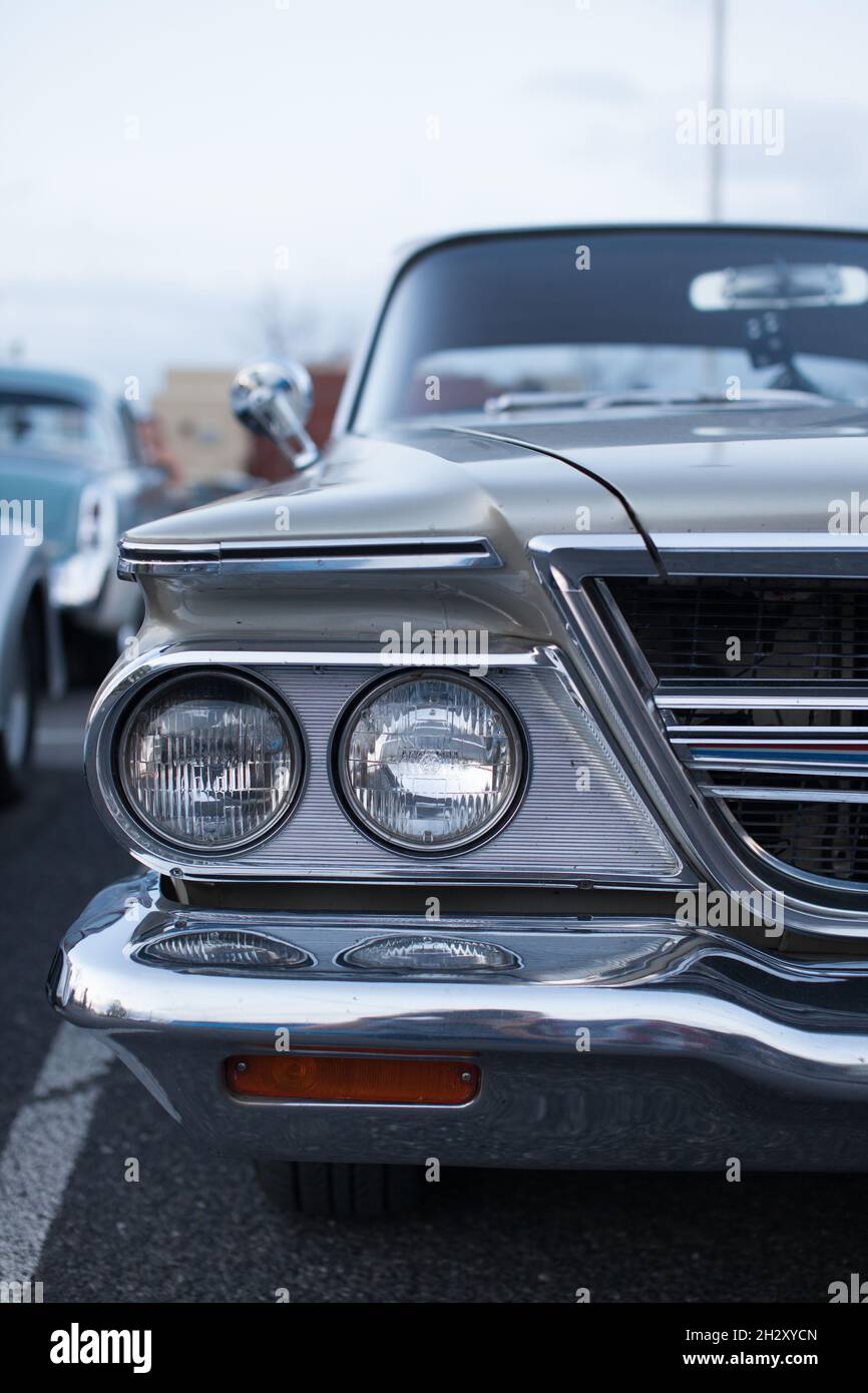 Chrysler 300 at a car show in Brossard, Quebec, Canada; Stock Photo