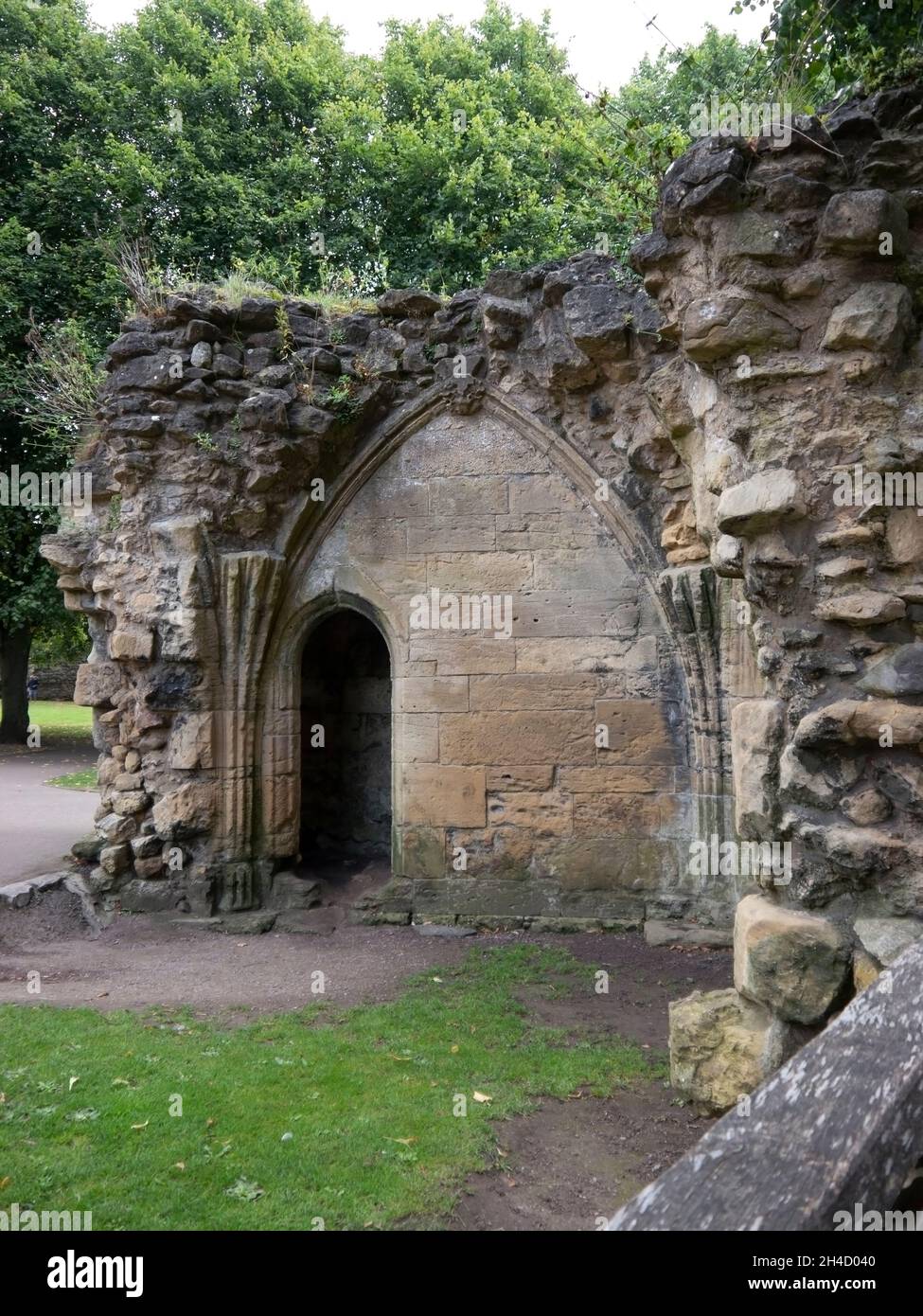 Knaresborough castle and museum Stock Photo