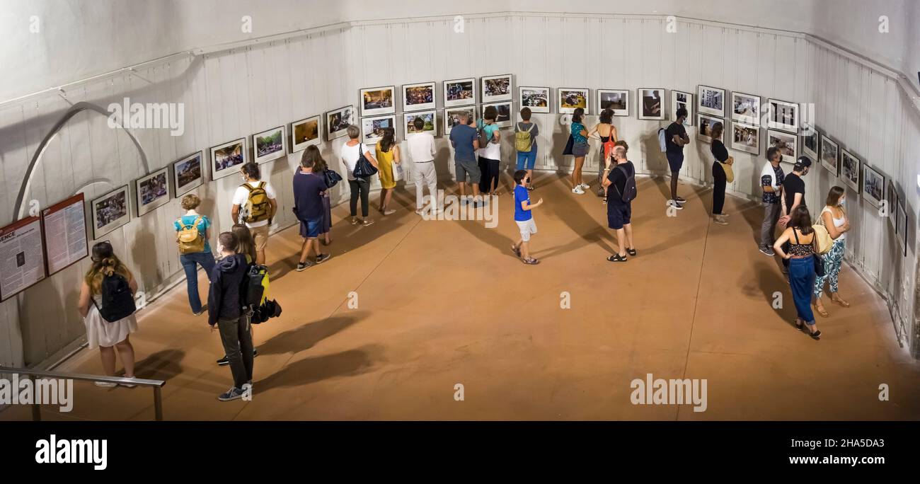 33 perpignan international photo festival. Stock Photo