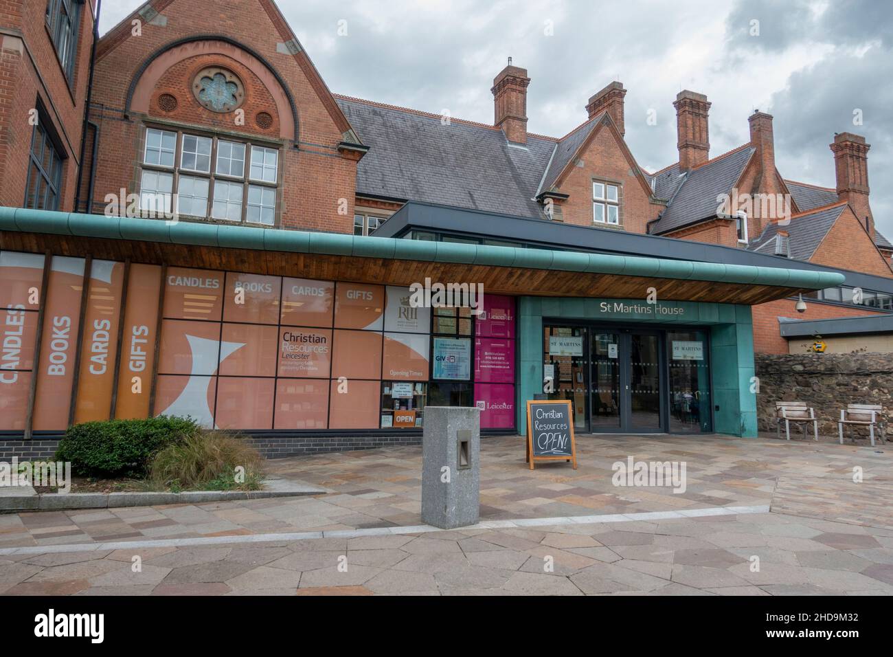 St Martins House Conference Centre in Leicester, Leicestershire, UK. Stock Photo