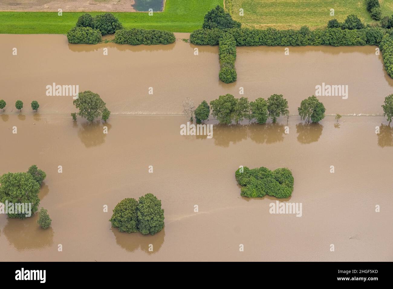 Schwerte; Ruhr Area; North Rhine-Westphalia; Germany; DE; Europe; aerial photograph; birds-eyes view; aerial photography; aerial photography; overview Stock Photo