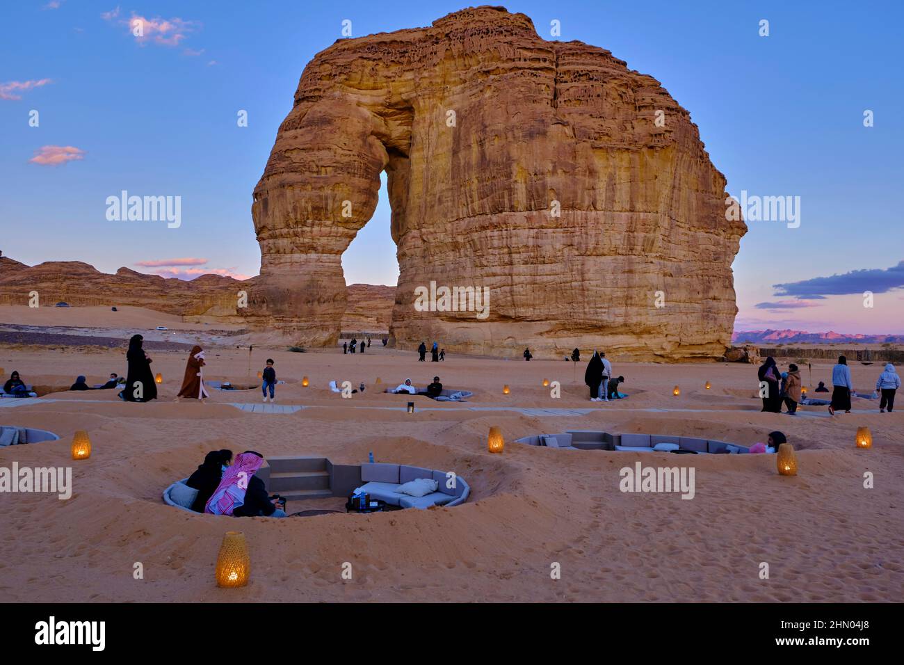 Arabia desert at night hi-res stock photography and images - Alamy