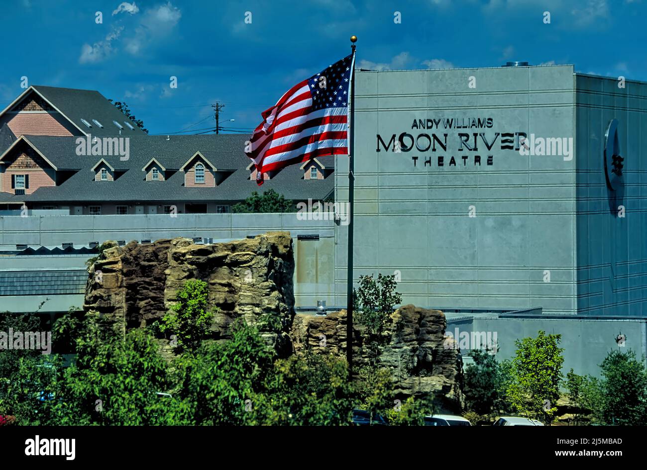 Branson, Missouri USA June 17, 1993: The Andy Williams Moon River Theatre in Branson, Missouri. Stock Photo